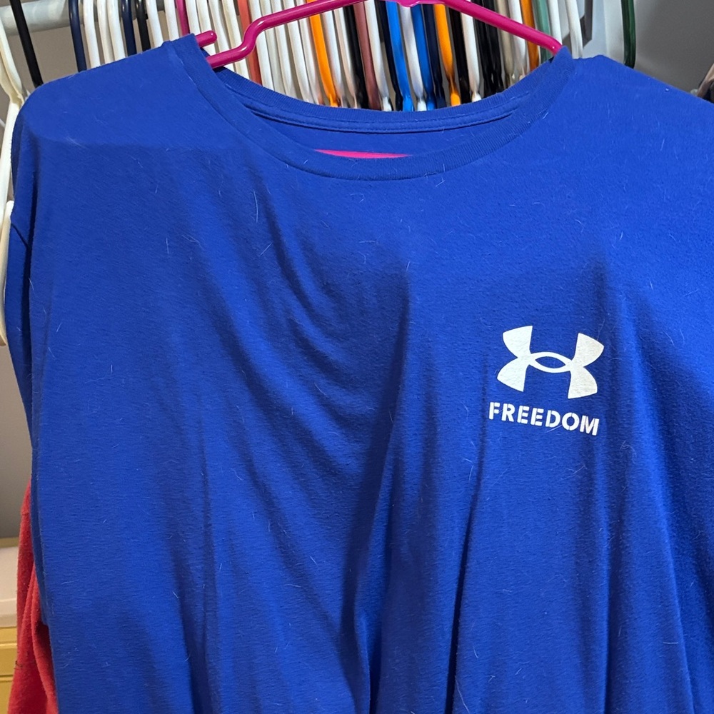 Under Armour Royal Blue Freedom Tee